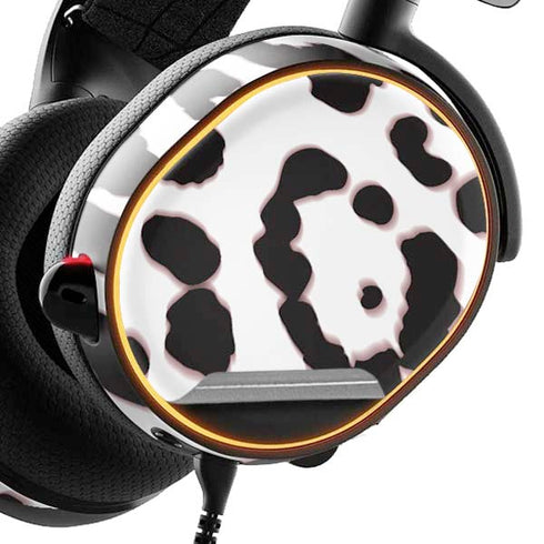 B&W Leopard SteelSeries Arctis 3 Skin